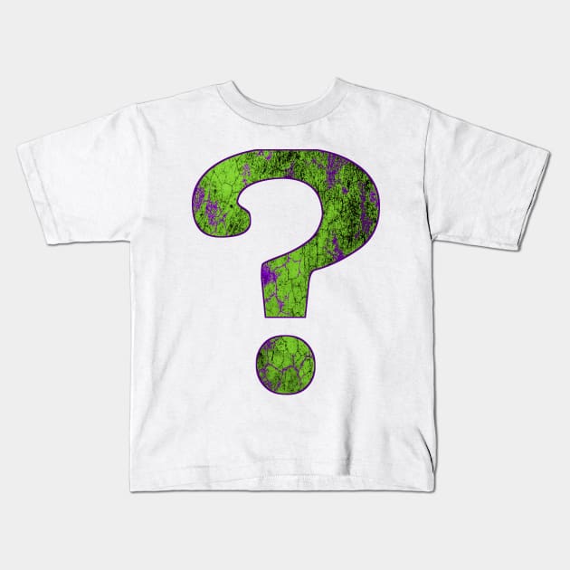 Riddle Me This Kids T-Shirt by Vitalitee